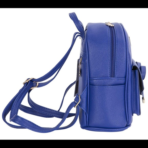 New Blue Backpack Ribbon Purse - Picture 5 of 7